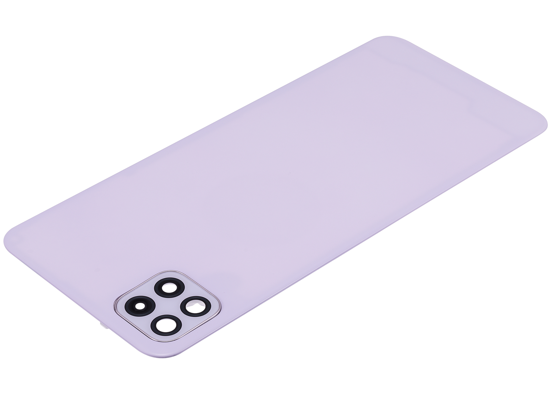 Back cover Glass With Camera Lens Compatible For Samsung Galaxy A22 5G (A226 / 2021) (Vemake) (Violet)