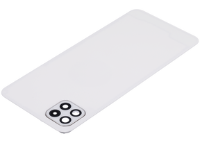 Back cover Glass With Camera Lens Compatible For Samsung Galaxy A22 5G (A226 / 2021) (Vemake) (White)