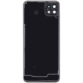 Back cover Glass With Camera Lens Compatible For Samsung Galaxy A22 5G (A226 / 2021) (Vemake) (Black)