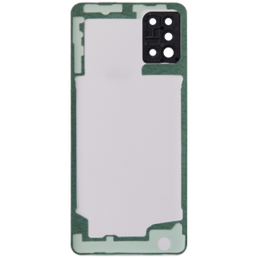 Back cover Glass With Camera Lens Compatible For Samsung Galaxy A31 (A315 / 2020) (Vemake) (Prism Crush Red)