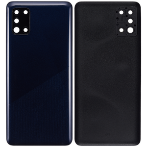 Back cover Glass With Camera Lens Compatible For Samsung Galaxy A31 (A315 / 2020) (Vemake) (Prism Crush Blue)