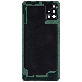 Back cover Glass With Camera Lens Compatible For Samsung Galaxy A51 4G (A515 / 2019) (Vemake) (Prism Crush Black)
