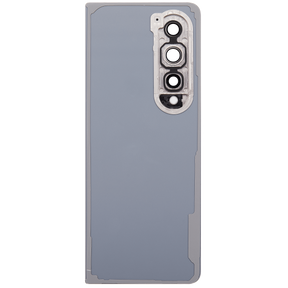 Back Cover Glass With Camera Lens Replacement Compatible For Samsung Galaxy Z Fold 4 (F936) (Beige)