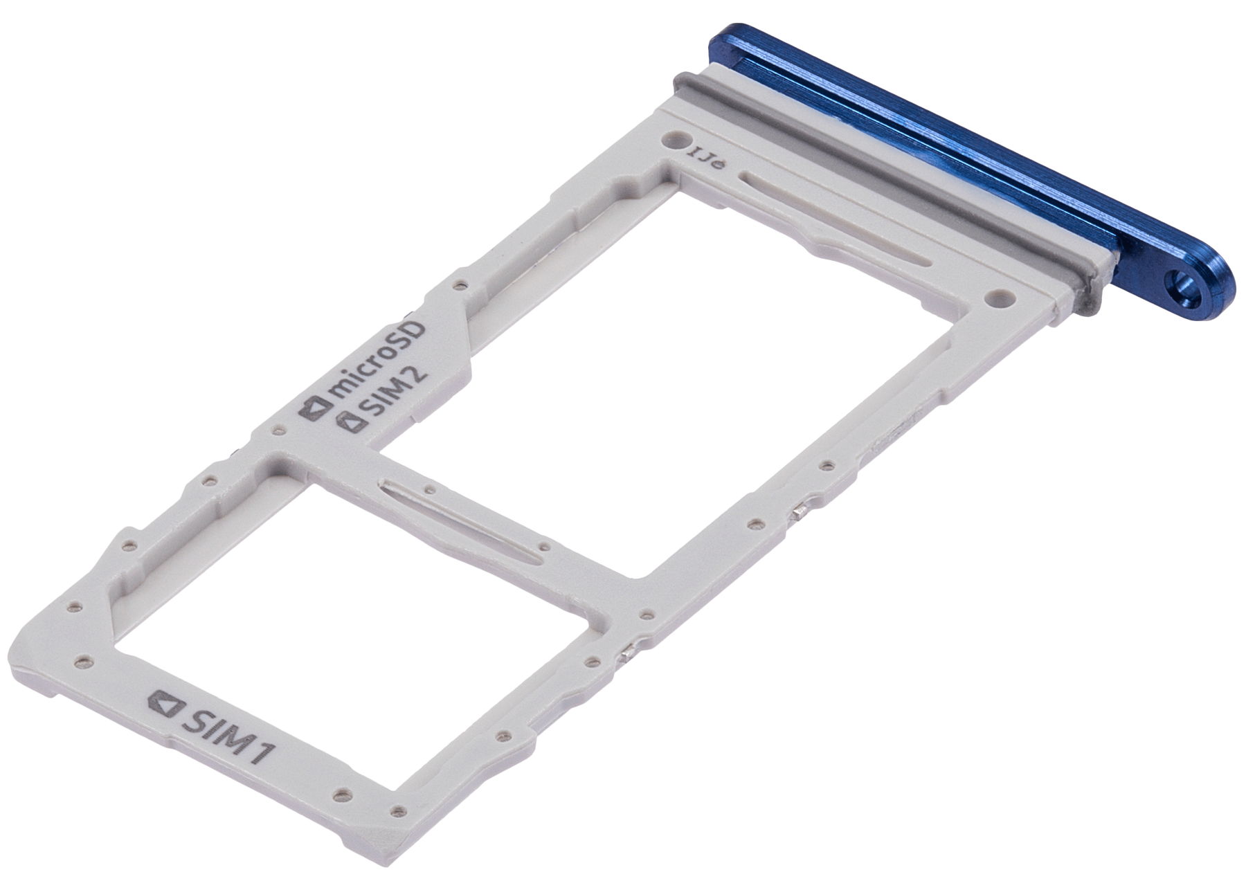 Replacement Dual Sim Card Tray Compatible For Samsung Galaxy Note 10 Plus / 5G (Aura Blue)