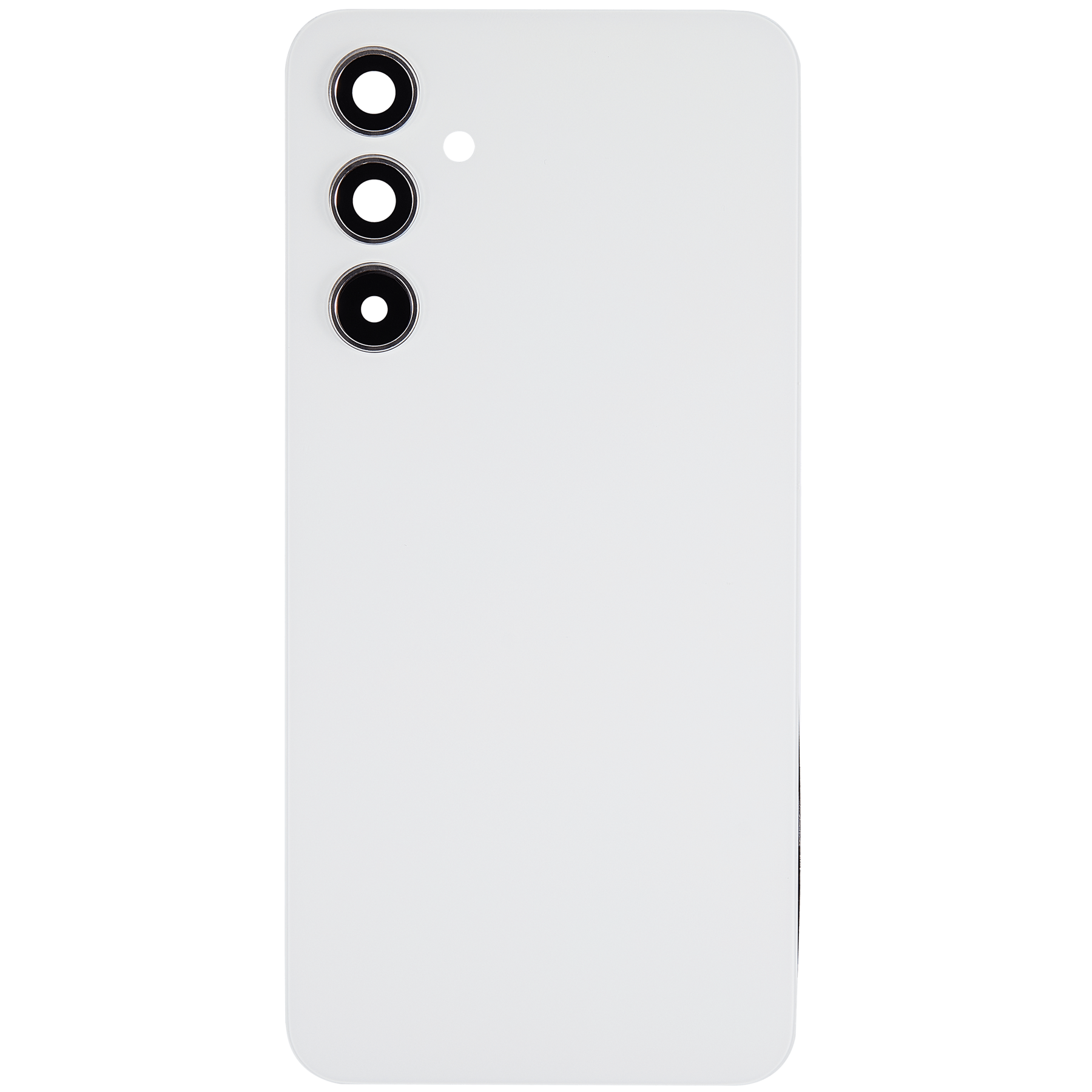 Replacement Back Cover Glass With Camera Lens Compatible For Samsung Galaxy A54 5G (A546 / 2023) (Vemake) (White)