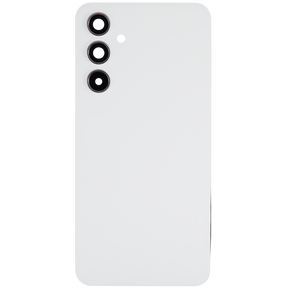 Replacement Back Cover Glass With Camera Lens Compatible For Samsung Galaxy A54 5G (A546 / 2023) (Vemake) (White)