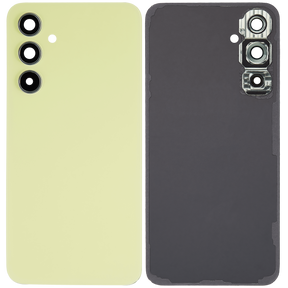 Replacement Back Cover Glass With Camera Lens Compatible For Samsung Galaxy A54 5G (A546 / 2023) (Vemake) (Lime)