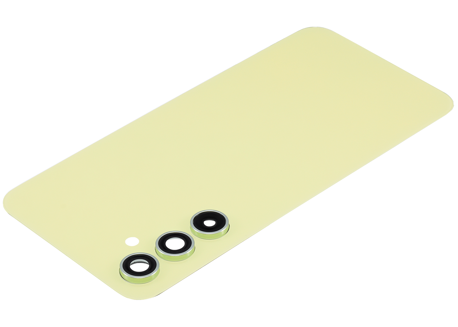 Replacement Back Cover Glass With Camera Lens Compatible For Samsung Galaxy A54 5G (A546 / 2023) (Vemake) (Lime)