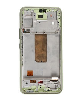OLED Assembly With Frame Compatible For Samsung Galaxy A54 5G Replacement (A546 / 2023) (US & International Version) (Service Pack) (Lime)