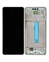 Replacement Oled Assembly With Frame Compatible For Samsung Galaxy A73 5G (A736 / 2022) (Service Pack) (Mint)