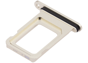 Single Sim Card Tray Compatible For iPhone 15 / 15 Plus (Yellow)