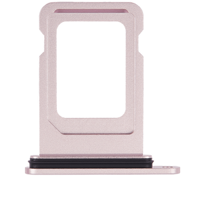 Single Sim Card Tray Compatible For iPhone 15 / 15 Plus (Pink)