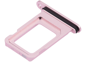 Single Sim Card Tray Compatible For iPhone 15 / 15 Plus (Pink)