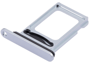Dual Sim Card Tray Compatible For iPhone 15 / 15 Plus (Blue)