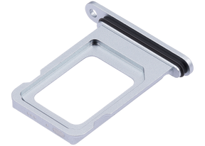 Dual Sim Card Tray Compatible For iPhone 15 / 15 Plus (Blue)