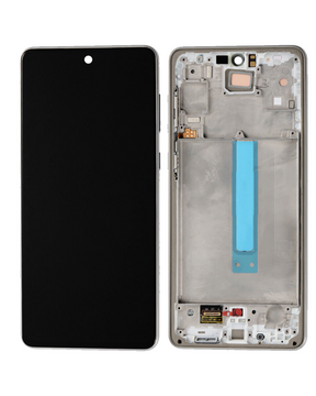 Replacement Oled Assembly With Frame Compatible For Samsung Galaxy A73 5G (A736 / 2022) (Service Pack) (Gray)