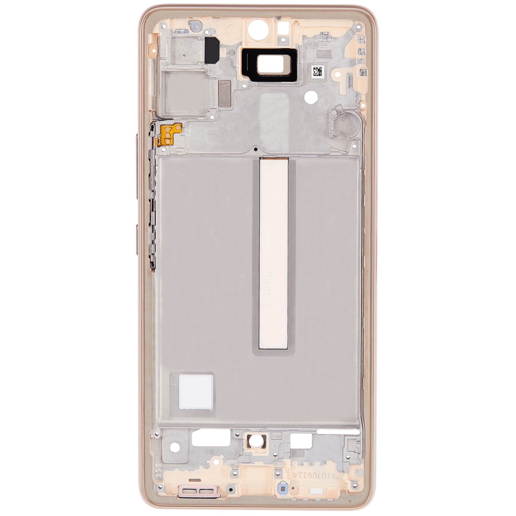 Replacement Mid-Frame Housing Compatible For Samsung Galaxy A53 5G (A536 / 2022) (Peach)