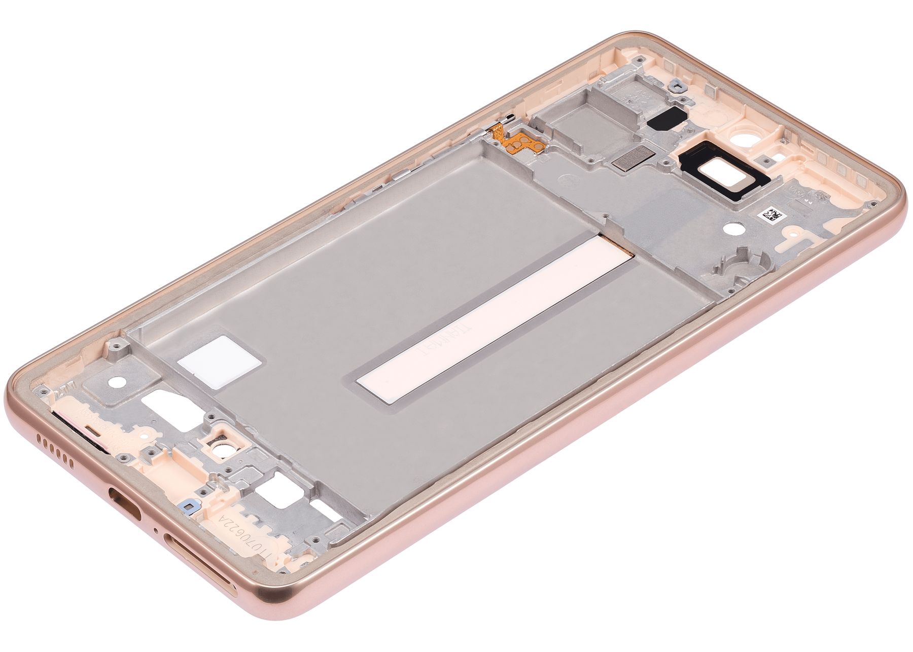Replacement Mid-Frame Housing Compatible For Samsung Galaxy A53 5G (A536 / 2022) (Peach)