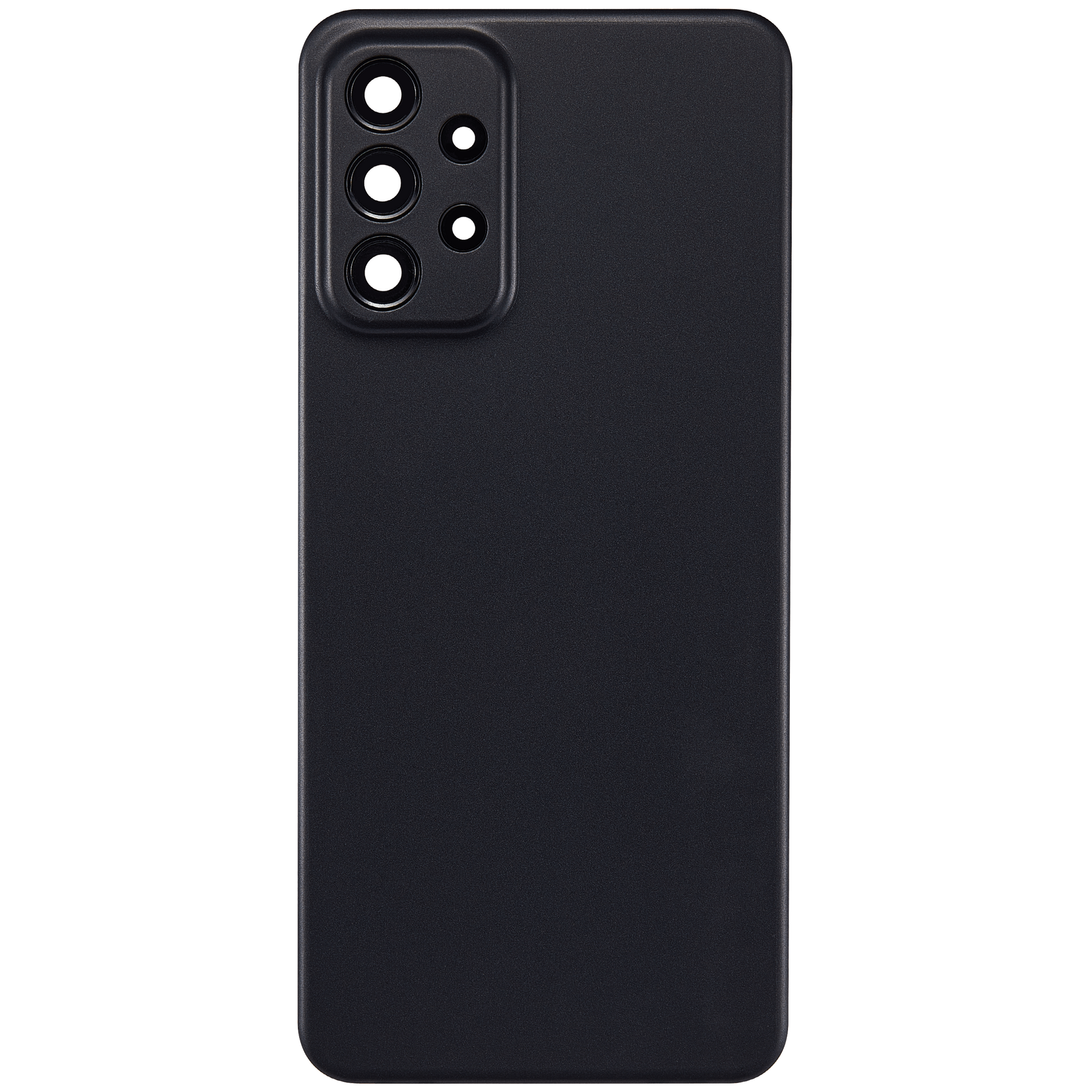 Back cover Glass With Camera Lens Compatible For Samsung Galaxy A23 5G (A236 / 2022) (Black)