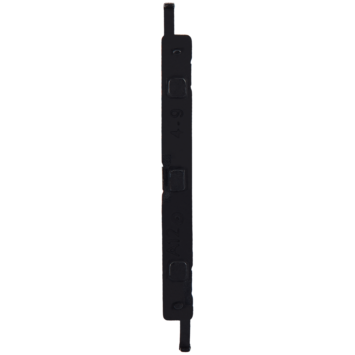 Volume Hard Button Compatible For Samsung Galaxy A12 (A125 / 2020) (Black)