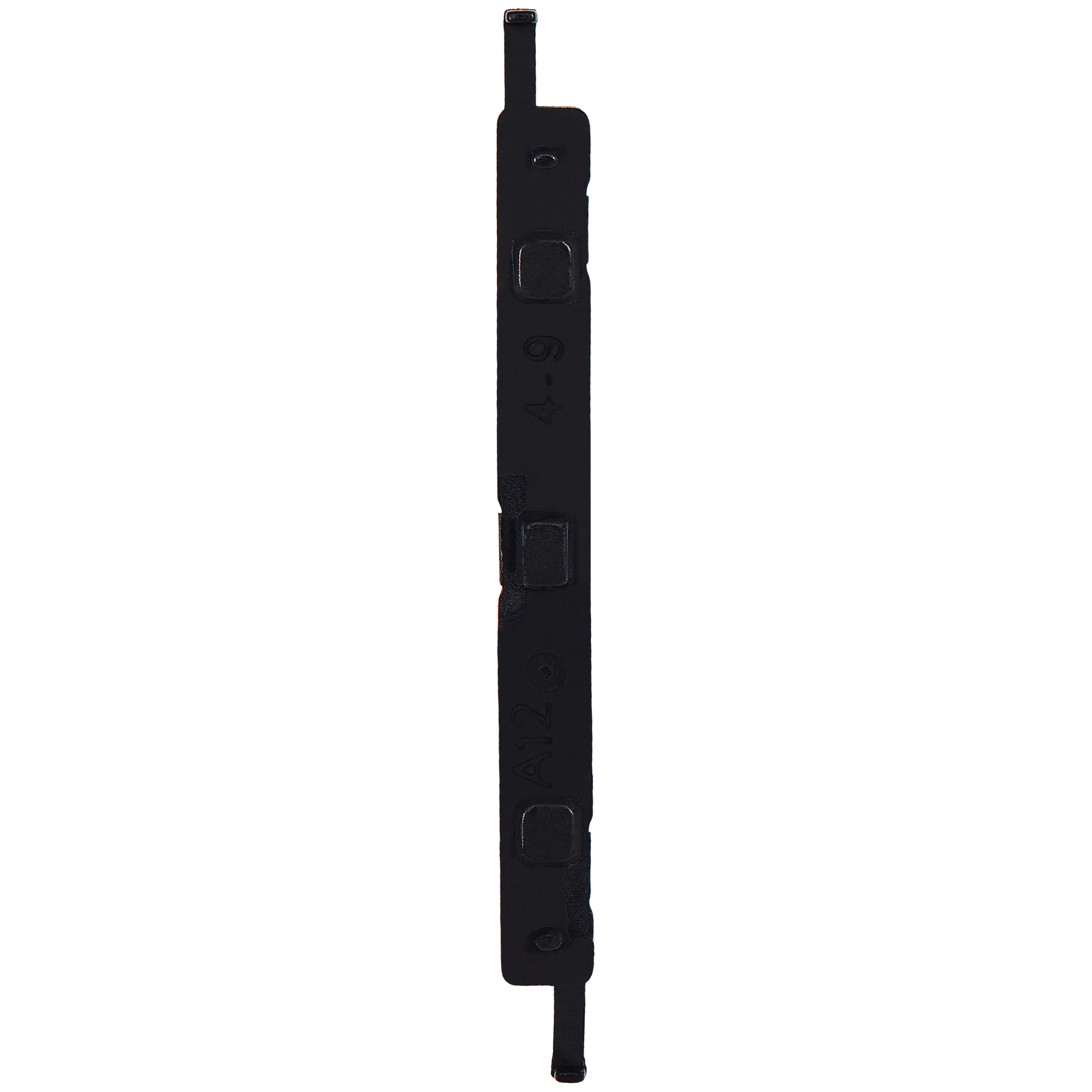 Volume Hard Button Compatible For Samsung Galaxy A12 (A125 / 2020) (Black)
