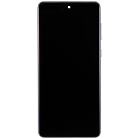 Replacement OLED Assembly With Frame Compatible For Samsung Galaxy A73 5G (A736 / 2022) (Refurbished) (Gray)