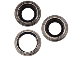 Back Camera Lens With Bracket & Bezel Compatible For iPhone 15 Pro Max (3 Piece Set) (Premium) (Natural Titanium)