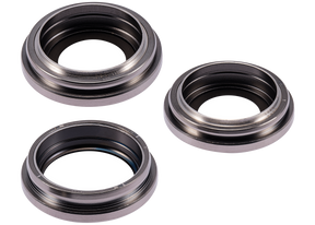Back Camera Lens With Bracket & Bezel Compatible For iPhone 15 Pro Max (3 Piece Set) (Premium) (Natural Titanium)