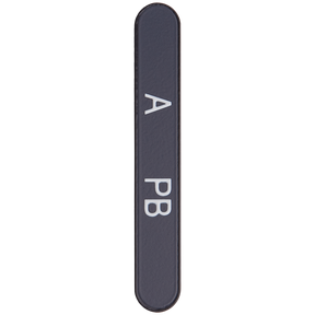 5G Glass Edge Strip Compatible For iPhone 15 / 15 Plus (Black)