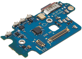 Charging Port Board With Sim Card Reader Compatible For Samsung Galaxy S24 5G (S921U) (US Version) (Premium)