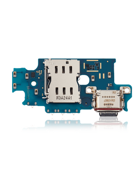 Charging Port Board With Sim Card Reader Compatible For Samsung Galaxy S24 Plus 5G (S926U) (US Version) (Premium)