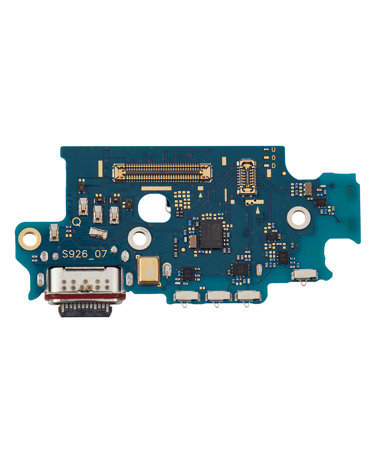 Charging Port Board With Sim Card Reader Compatible For Samsung Galaxy S24 Plus 5G (S926U) (US Version) (Premium)