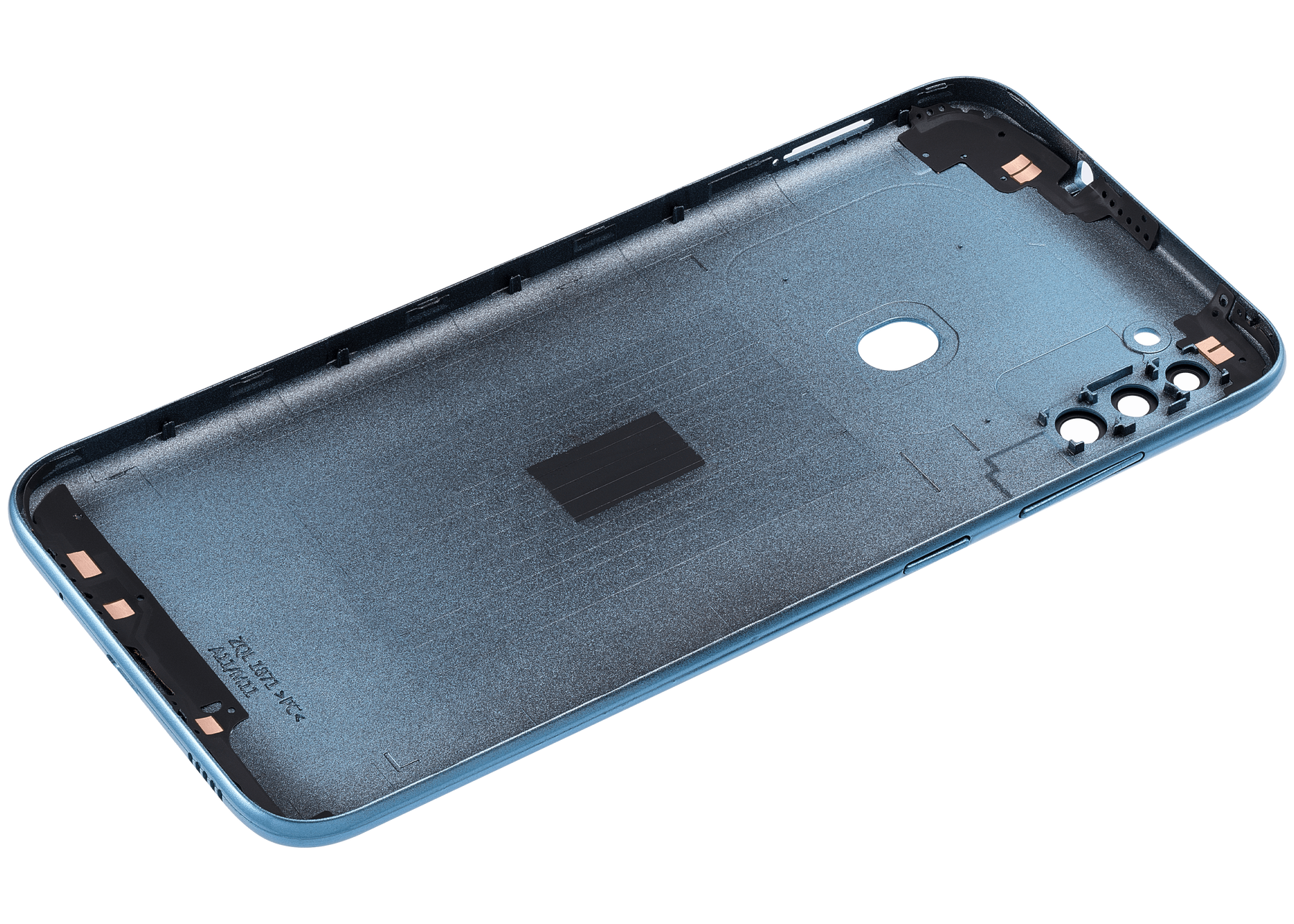 Back Cover With Camera Lens Compatible For Samsung Galaxy A11 (A115 / 2020) (International Version) (Vemake) (Blue)
