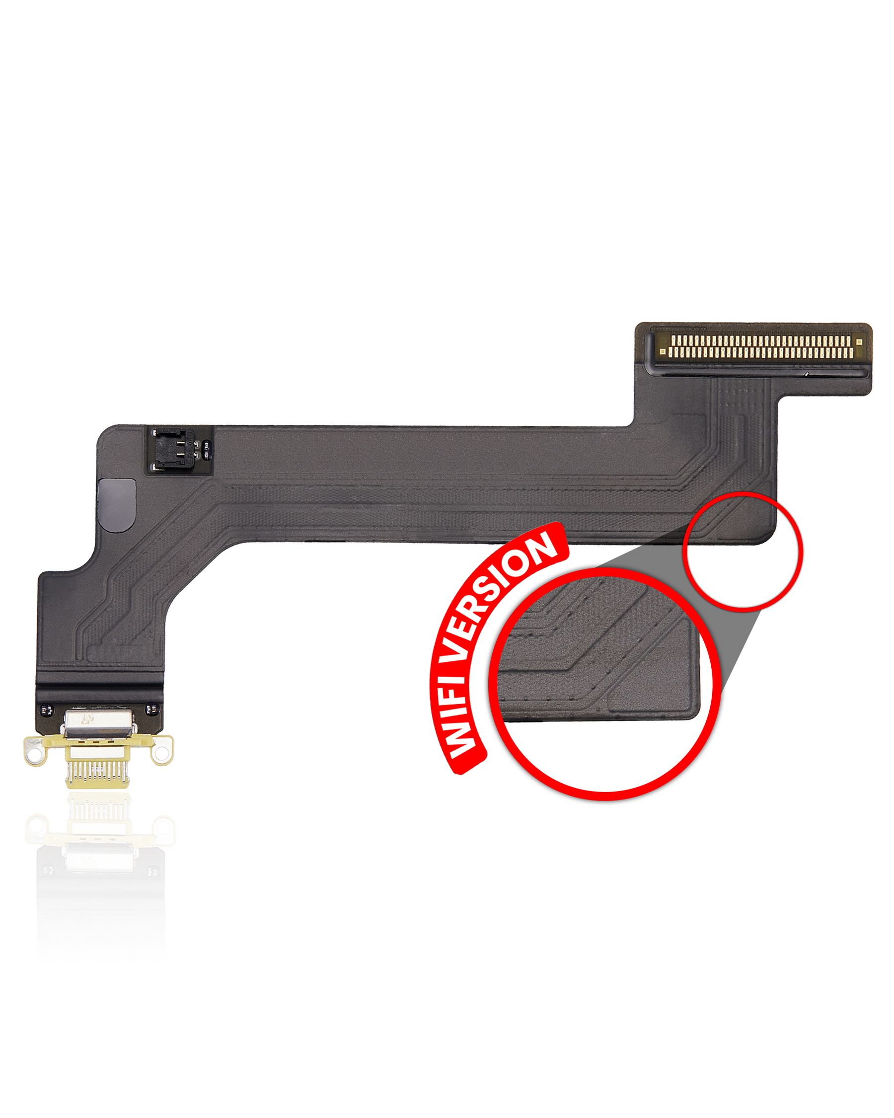 Charging Port Flex Cable Compatible For iPad 10 (2022) (WiFi Only) (Premium) (Yellow)