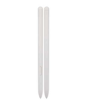 Stylus Pen Compatible For Samsung Galaxy Tab S9 FE 10.9" (X510 / X516) (2023) / Tab S9 FE Plus (X610 / X616) (2023)(Aftermarket Plus) (Silver)