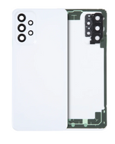 Back Cover Glass With Camera Lens Compatible For Samsung Galaxy A23 5G (A236 / 2022) (Service Pack) (White)