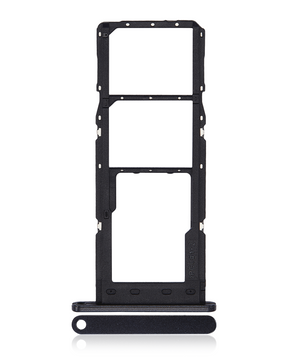 Dual Sim Card Tray Compatible For Samsung Galaxy A24 4G (A245 / 2023) (Black)