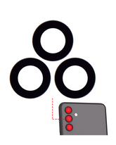 Back Camera Lens (Glass Only) With Adhesive Compatible For Samsung Galaxy A24 4G (A245 / 2023)