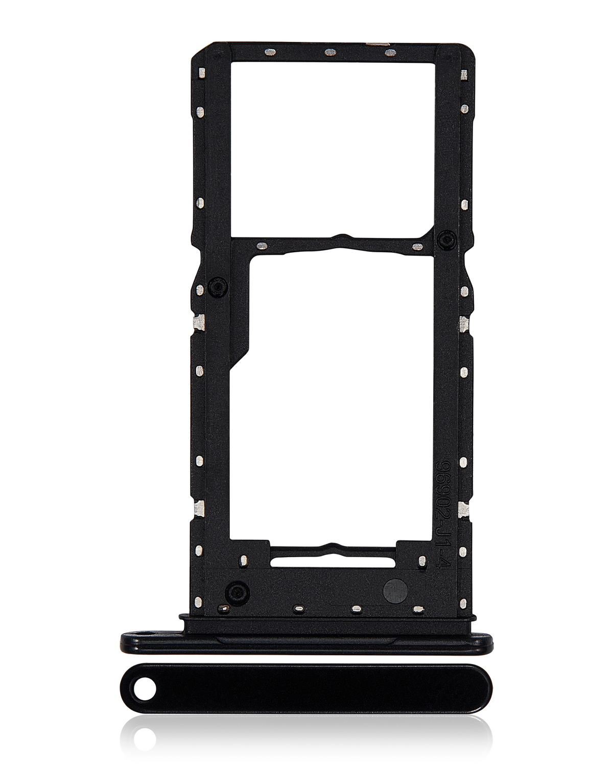 Single Sim Card Tray Compatible For Samsung Galaxy A14 5G (A146U / 2023) (Black)