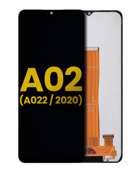 LCD Assembly Without Frame Compatible For Samsung Galaxy A02 (A022 / 2020) (Refurbished) (All Colors)