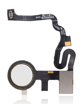 Fingerprint Reader With Flex Cable Replacement Compatible For Google Pixel 4a / 4a 5G (Clearly White)