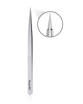 iNeeZy Handmade Non-Magnetic Stainless Tweezers (Silver - Thin) (Qianli)