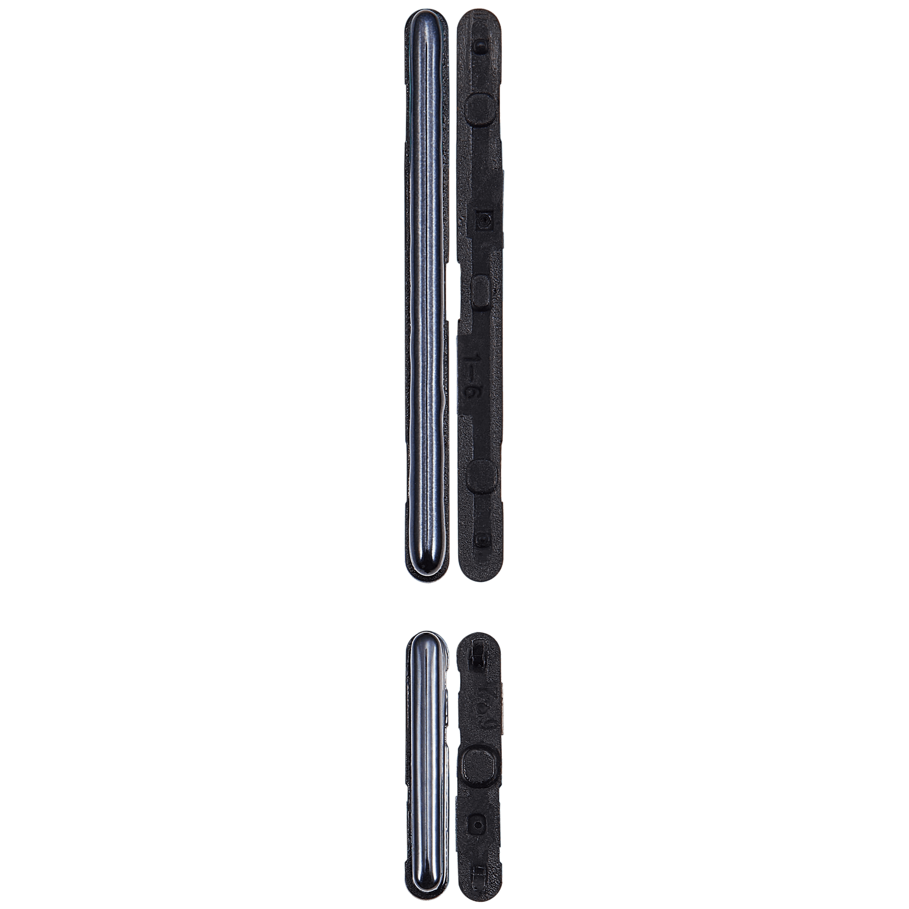 Replacement Hard Button (Power / Volume) Compatible For Samsung A51 4G (A515 / 2019) (Black)