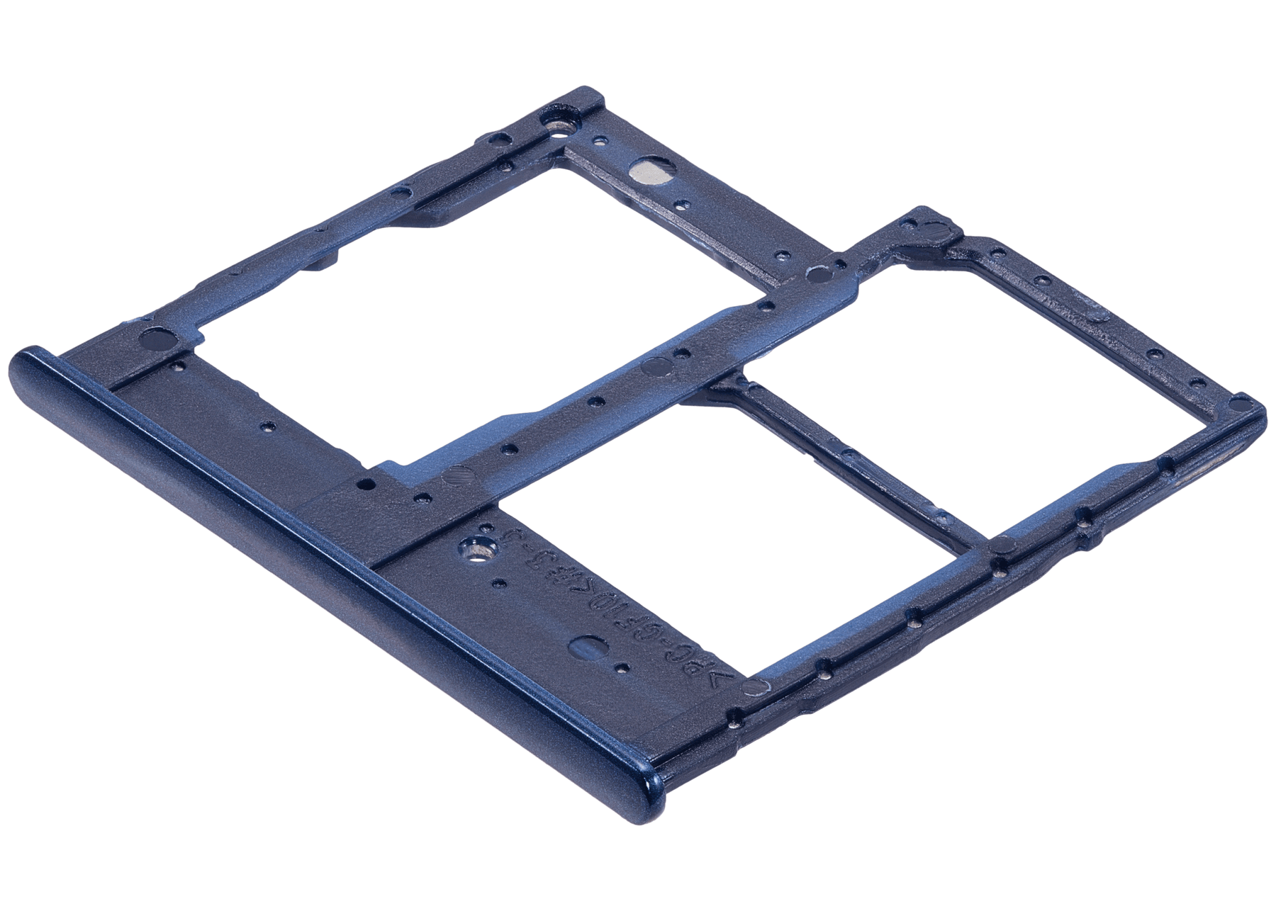 Dual Sim Card Tray Compatible For Samsung Galaxy A20E (A202 / 2019) (Blue)