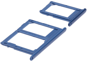 Replacement Sim Card Tray Compatible For Samsung Galaxy A6 (A600 / 2018) / A6 Plus (A605 / 2018) (Blue)
