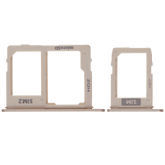 Replacement Sim Card Tray Compatible For Samsung Galaxy A6 (A600 / 2018) / A6 Plus (A605 / 2018) (Gold)