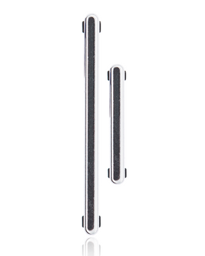 Replacement Hard Buttons (Power / Volume) Compatible For Samsung Galaxy Note 20 5G / Note 20 Ultra 5G (Mystic White)