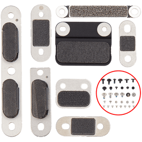 Full Set Small Metal Bracket And Screw Set For Macbook Pro 14" A2442 (2021) Pro / Max / A2779 (2023) / A2918 (2023) / A2992 (2023) / A3112 (2024) / A3401 (2024) Pro / A3185 (2024) Max