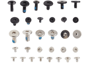 Full Set Small Metal Bracket And Screw Set For Macbook Pro 14" A2442 (2021) Pro / Max / A2779 (2023) / A2918 (2023) / A2992 (2023) / A3112 (2024) / A3401 (2024) Pro / A3185 (2024) Max