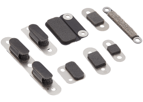 Full Set Small Metal Bracket And Screw Set For Macbook Pro 14" A2442 (2021) Pro / Max / A2779 (2023) / A2918 (2023) / A2992 (2023) / A3112 (2024) / A3401 (2024) Pro / A3185 (2024) Max